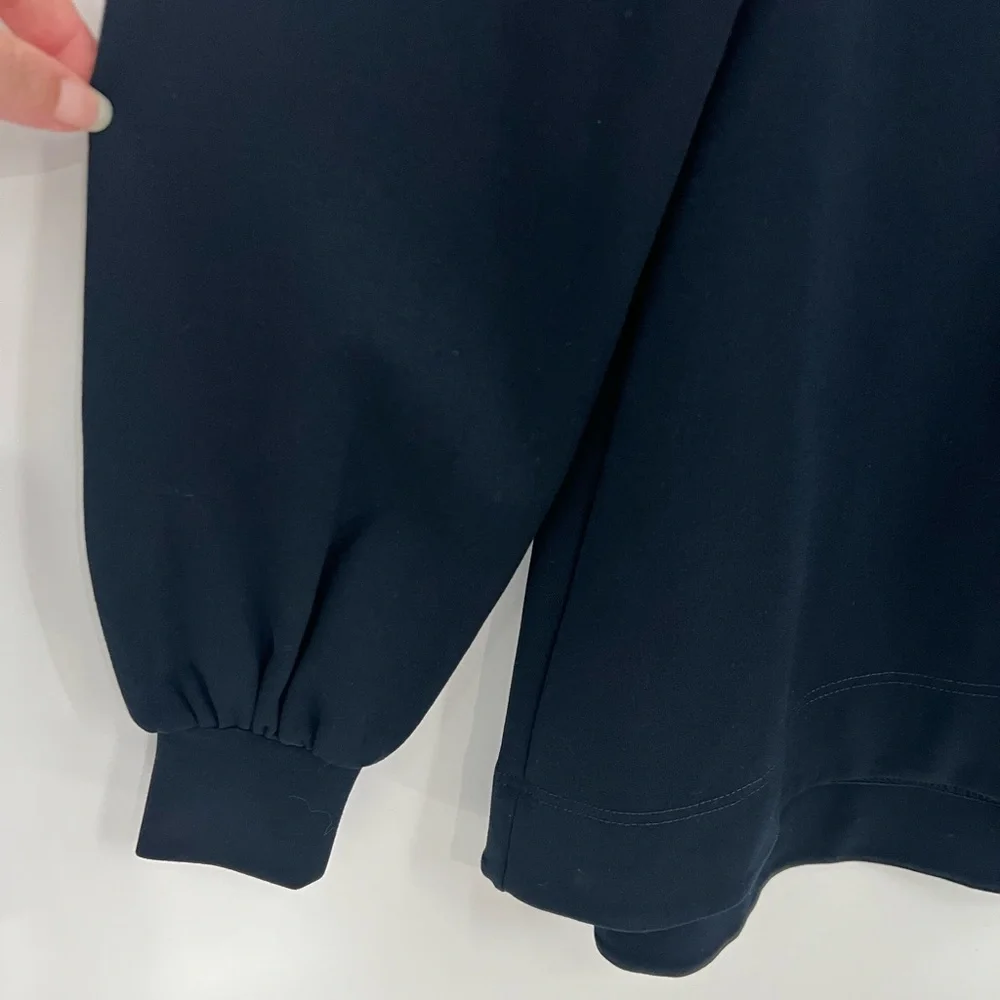 ME+EM travel tailoring balloon sleeve ponte swing top - Picture 6 of 12